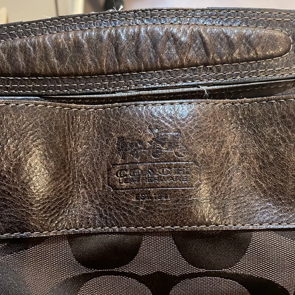 Coach boho brown shoulder bag - Picture 7 of 10